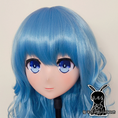 (RB375)Customize Full Head Quality Handmade Female/Girl Resin Japanese Anime Cartoon Character Kig Cosplay Kigurumi Mask (RB375)Customize Full Head Quality Handmade Female/Girl Resin Japanese Anime Cartoon Character Kig Cosplay Kigurumi Mask